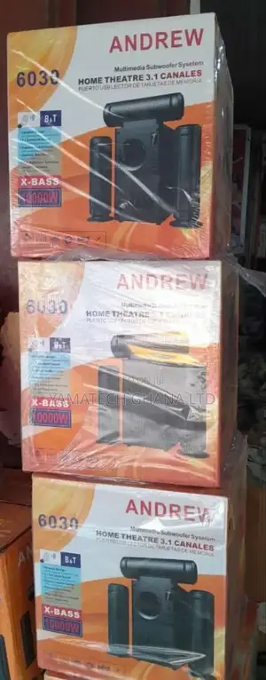 Andrew Bluetooth Home Theater Woofer With Led Display And Fm