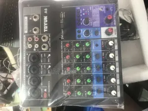 Teyin A6 6 Channels Portable Audio Mixing Console, 48V