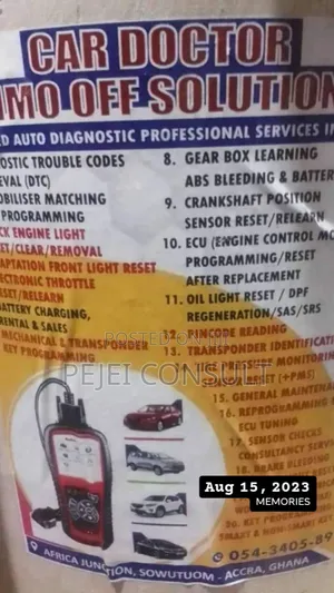 I Am a Qualified Diagnostic Expert and Autoprogrammer of Car