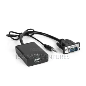 VGA Male to HDMI Female With Sound Adapter