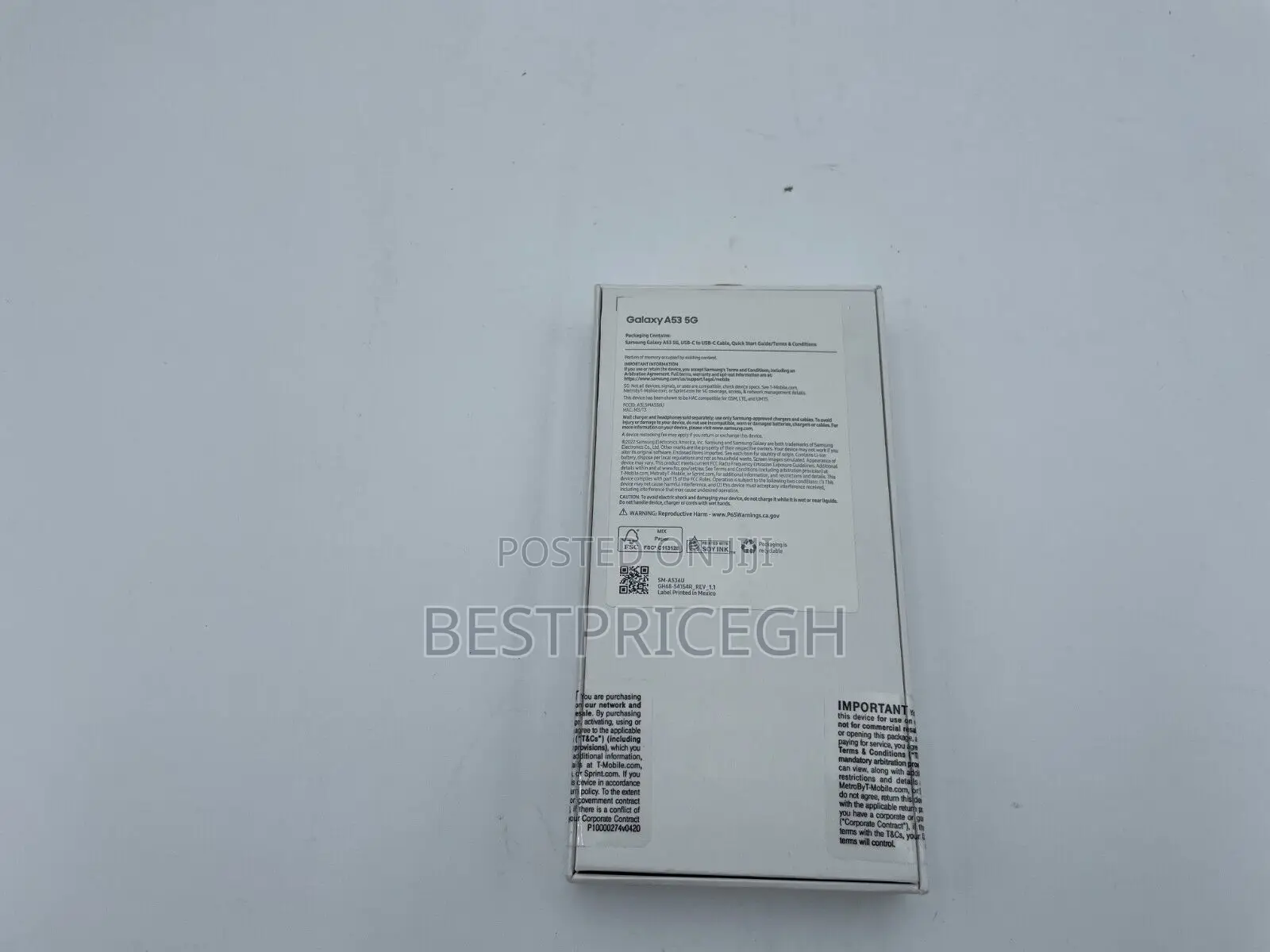 New Samsung Galaxy A53 5G 128 GB Black