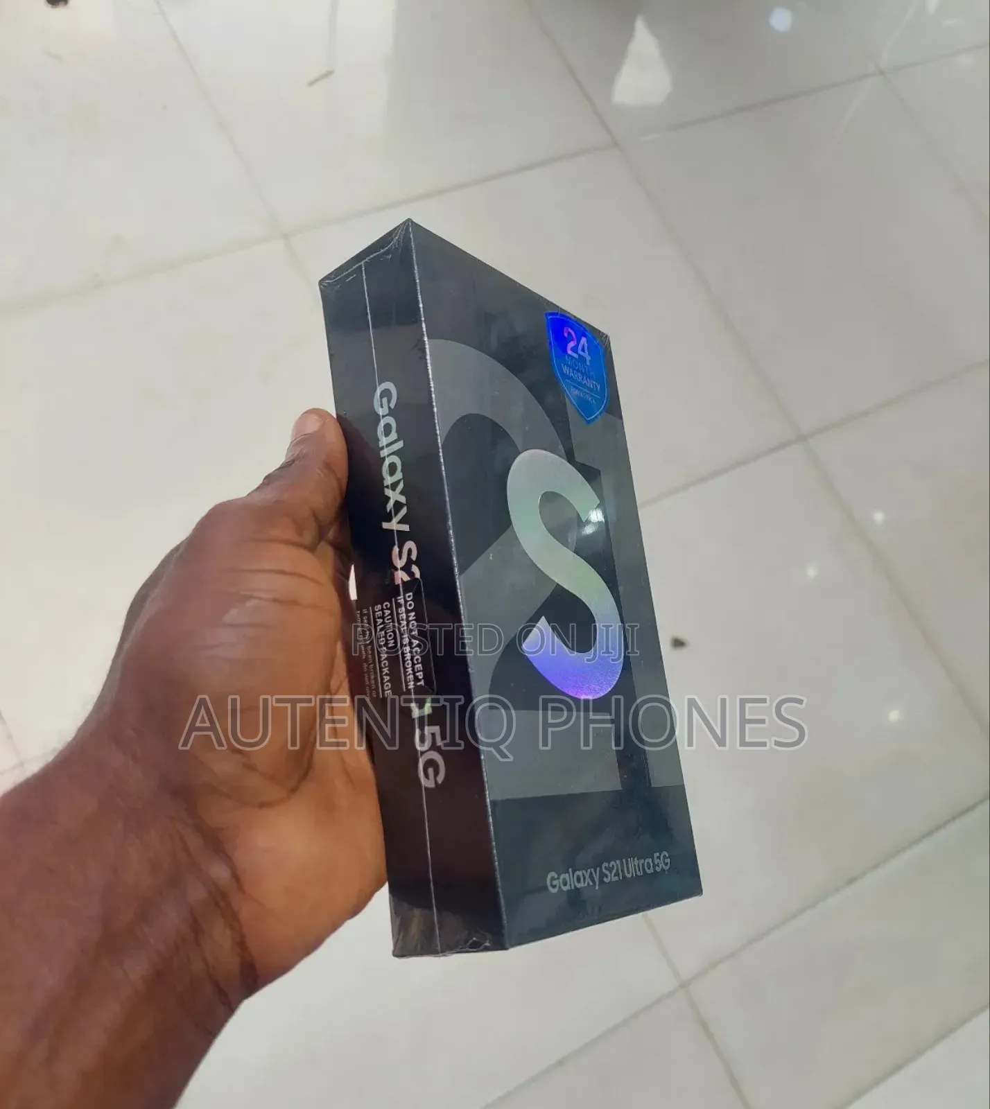 New Samsung Galaxy S21 Ultra 5G 128 GB Silver