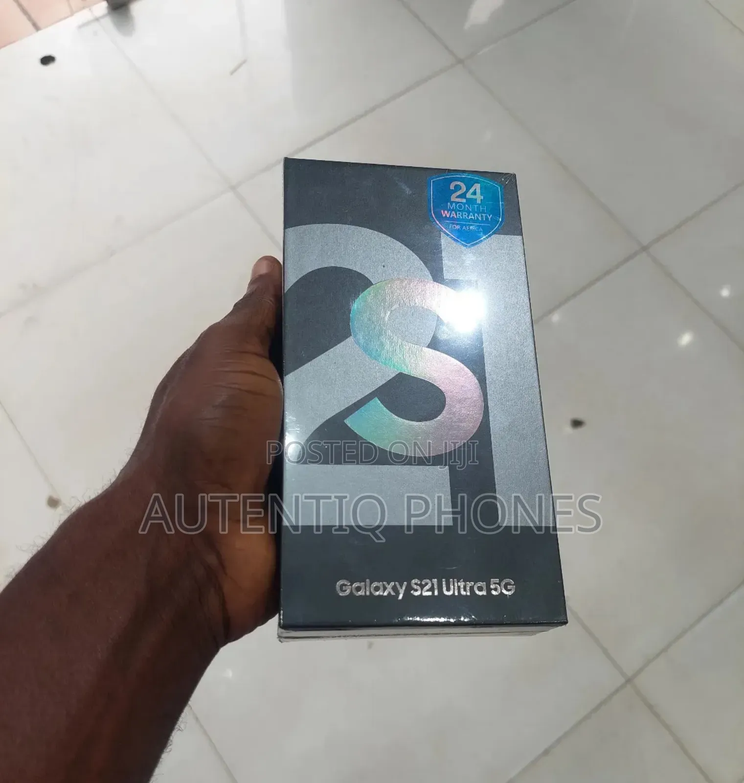 New Samsung Galaxy S21 Ultra 5G 128 GB Silver