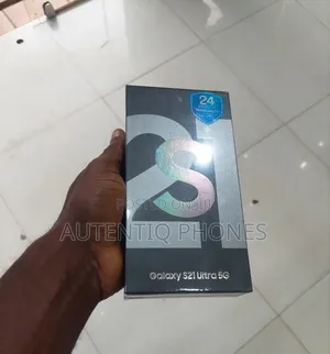 New Samsung Galaxy S21 Ultra 5G 256 GB Black