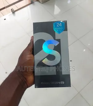New Samsung Galaxy S21 Ultra 5G 256 GB Black