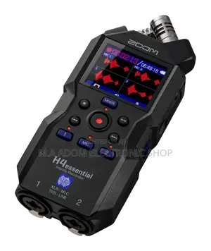 Zoom H4essential 4-Track Handy Recorder (2024 Model,)