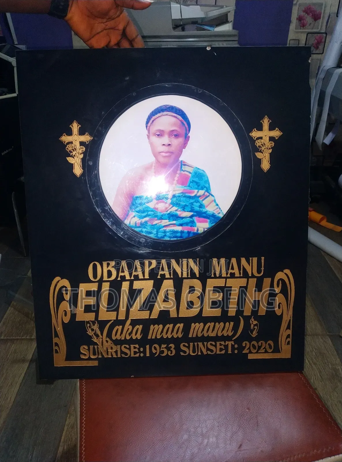 Headstone Plaque