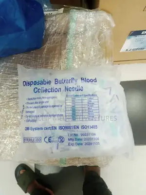 Disposable Butterfly Needle (21g)