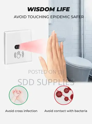 White Color Motion Wave Sensor Light Switch Available