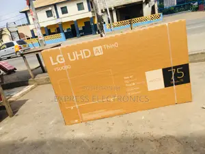 Slim Sleek Design Television Lg Uhd Smart 75”Ur73