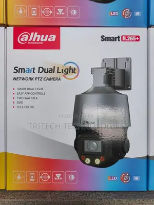 Dahua 4mp 5x Zoom Speaker Mic Ip Network PTZ Colorvu Camera