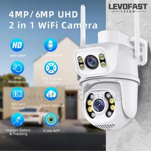 Smart Wifi 6MP Double Lens HD CCTV Camera