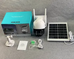 4G SIM CCTV Camera With Solar Panel