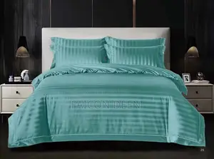 Authentic 2 Plain Cotton Bedsheets,4pillow Cases for Hotels