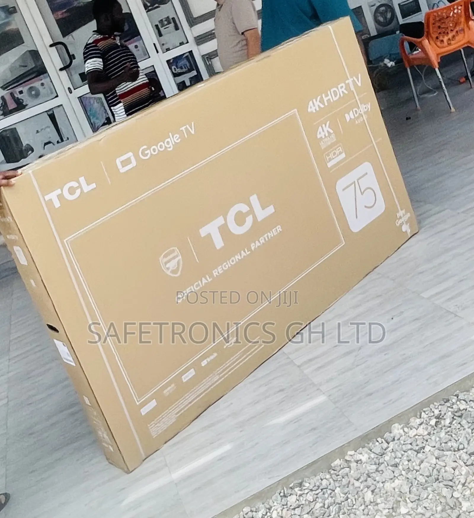 C645 75 Inch Smart Qled TCL Authentic Sleek Tv