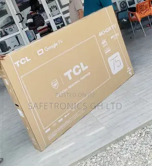 C645 75 Inch Smart Qled TCL Authentic Sleek Tv
