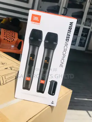 Reliable JBL 2 Set UHF Microphone Black