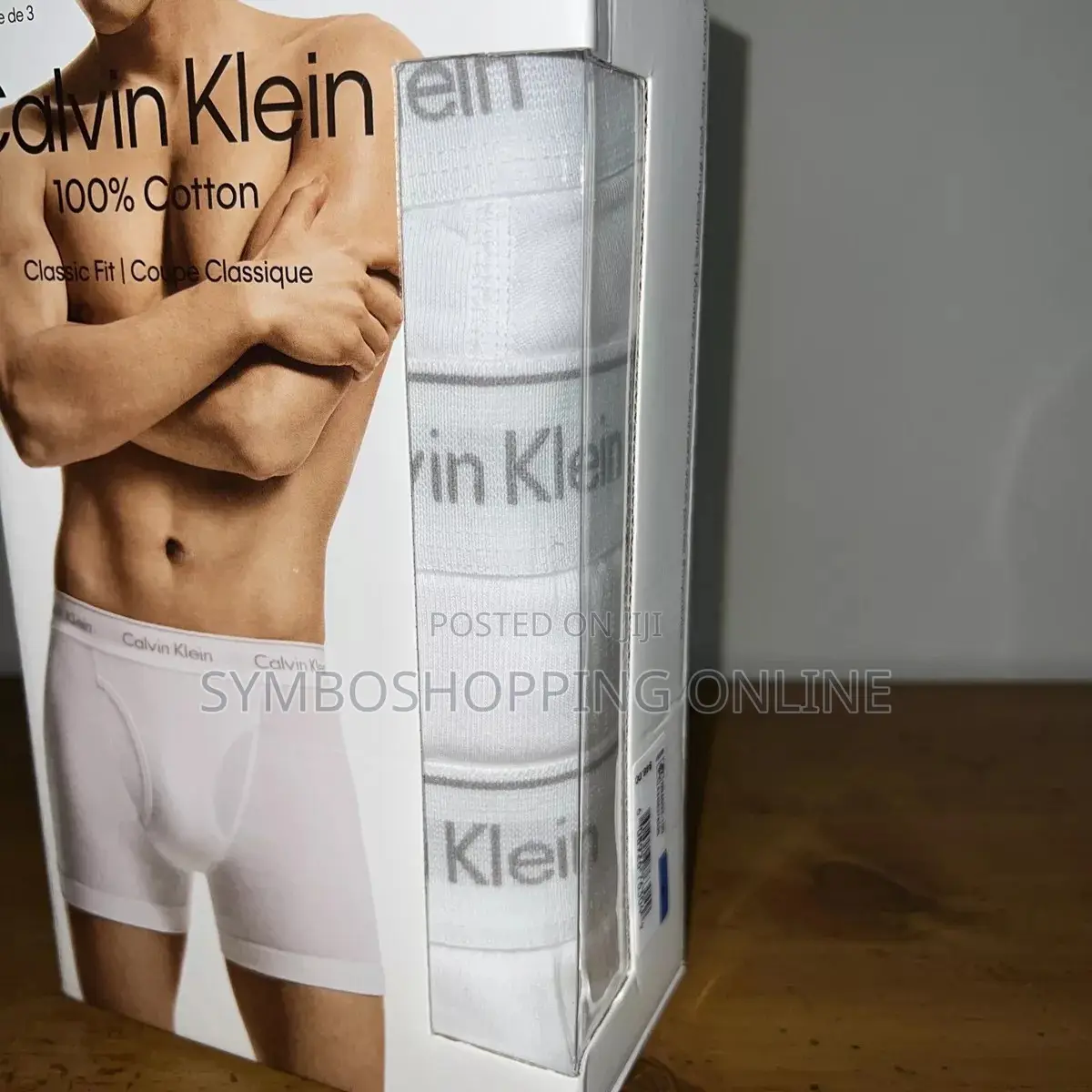 Calvin Klein 3-Pack 100% Cotton Underwear Boxer Briefs