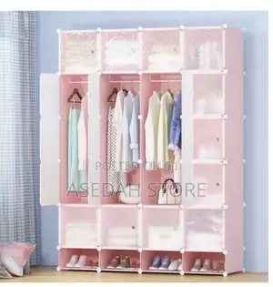 20 Cubes Plastic Wardrobe