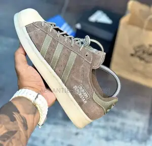 Adidas Superstar Brown Suede