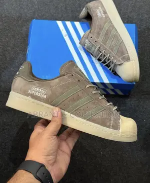 Adidas Superstar Brown Suede