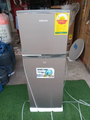 Bruhm Double Door Fridge 132 Litres Top Freezer