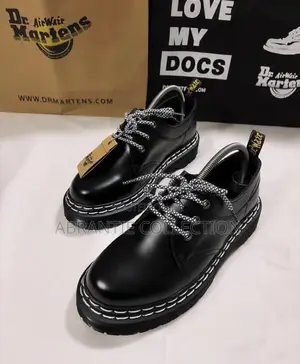 Dr Martens Shoes Plain Black