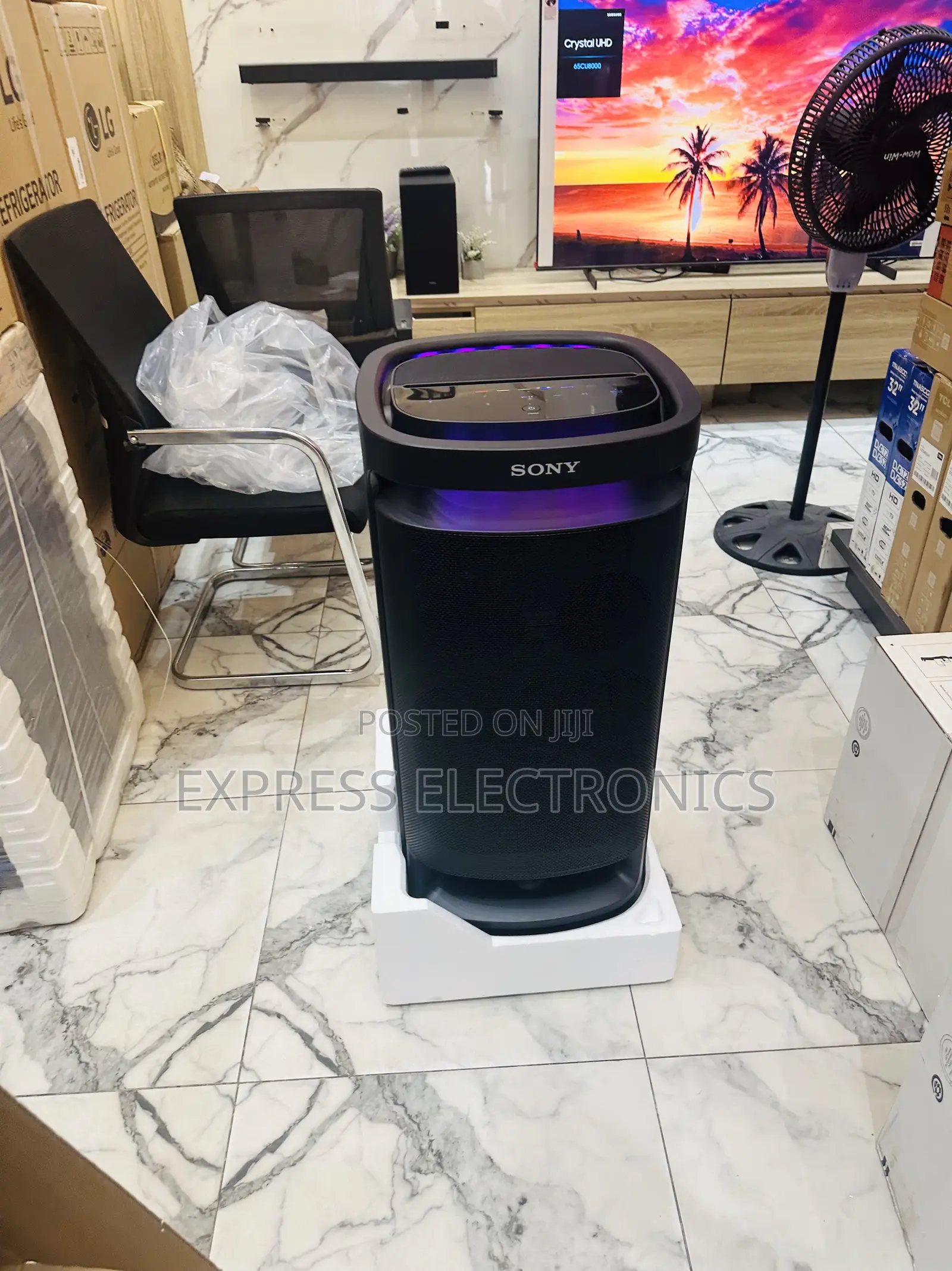 Black Nice Design Speaker Bluetooth Sony SRS-XV900
