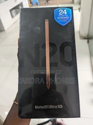 New Samsung Galaxy Note 20 Ultra 5G 128 GB Black