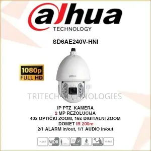 Dahua 2mp PTZ 40X Starlight IR Network Camera Sd6ae240v-Hni