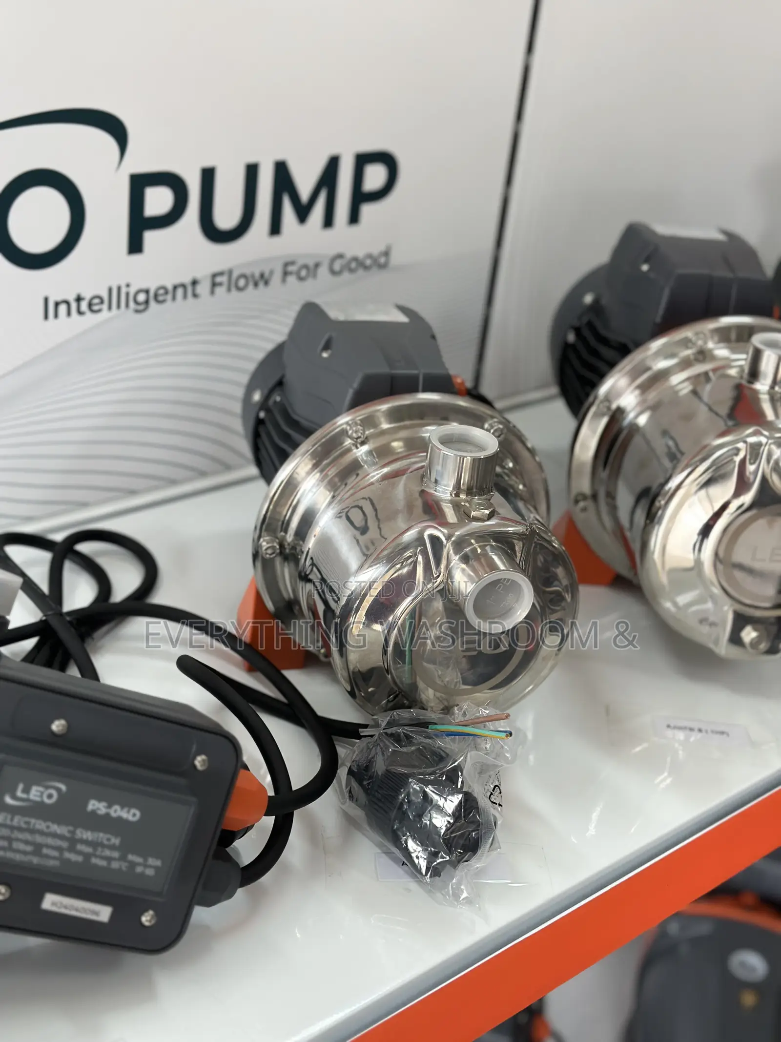 Leo Water Pump 0.5hp_stainless Water Pump 0.5hp