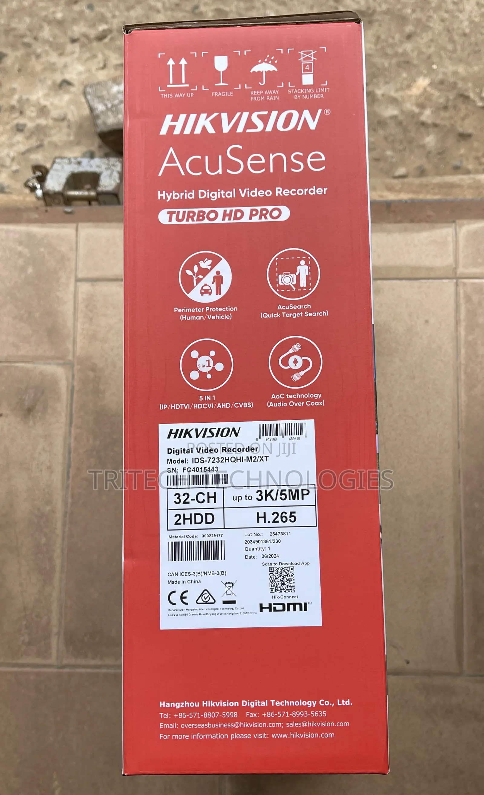 Hikvision 32ch DVR Ids-723hqhi-M2/S Up To