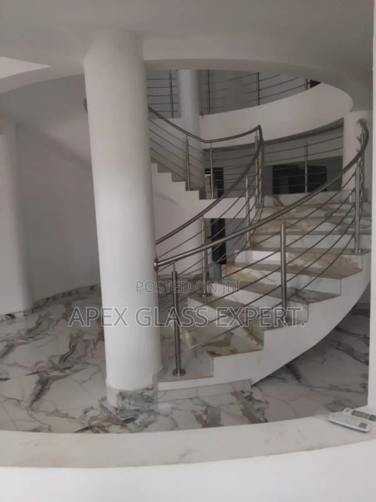 Stainless Railings for Balcony and Staircase.