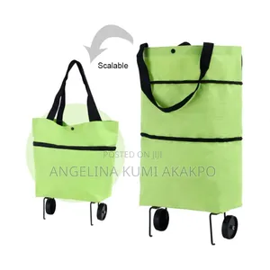 Foldable Shopping Bag With Wheels