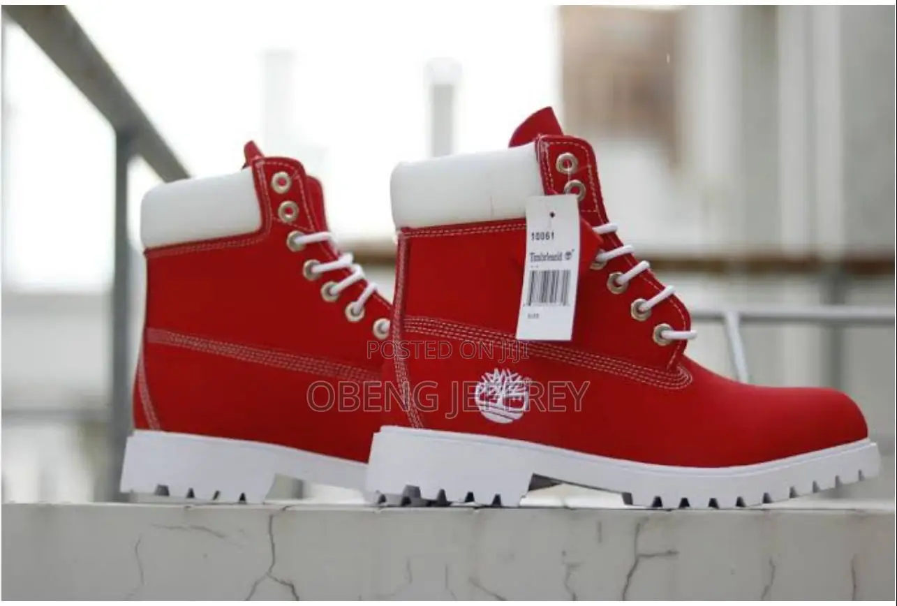 Original Timberland Red and White