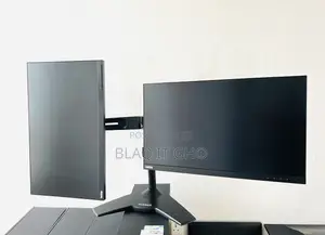 Dual Lenovo 24” IPS FHD Edgeless With Stand