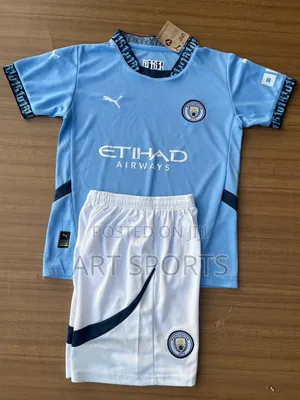 24 / 25 Manchester City Home Kids Jersey