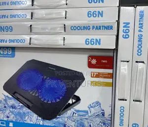 Laptop Cooling Pad With Dual Heavy-Duty Fans