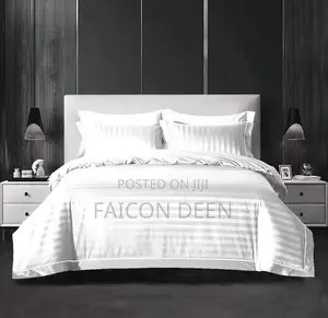 Original 2 Plain Bedsheets,4 Pillow Cases(100%Cotton)