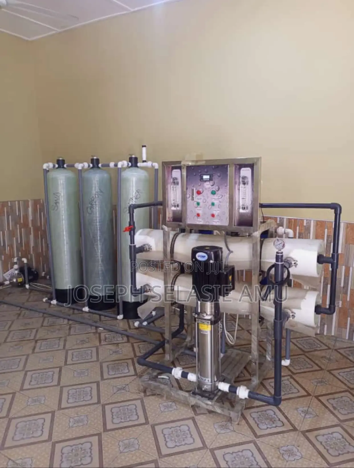 Salt Water 2 Ton R.O Machine