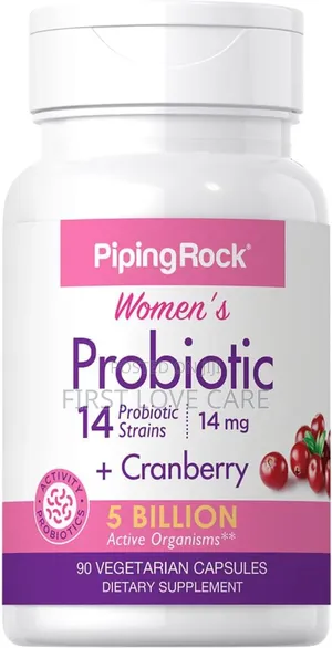 Piping Rock Women's Probiotic -+Cranberry