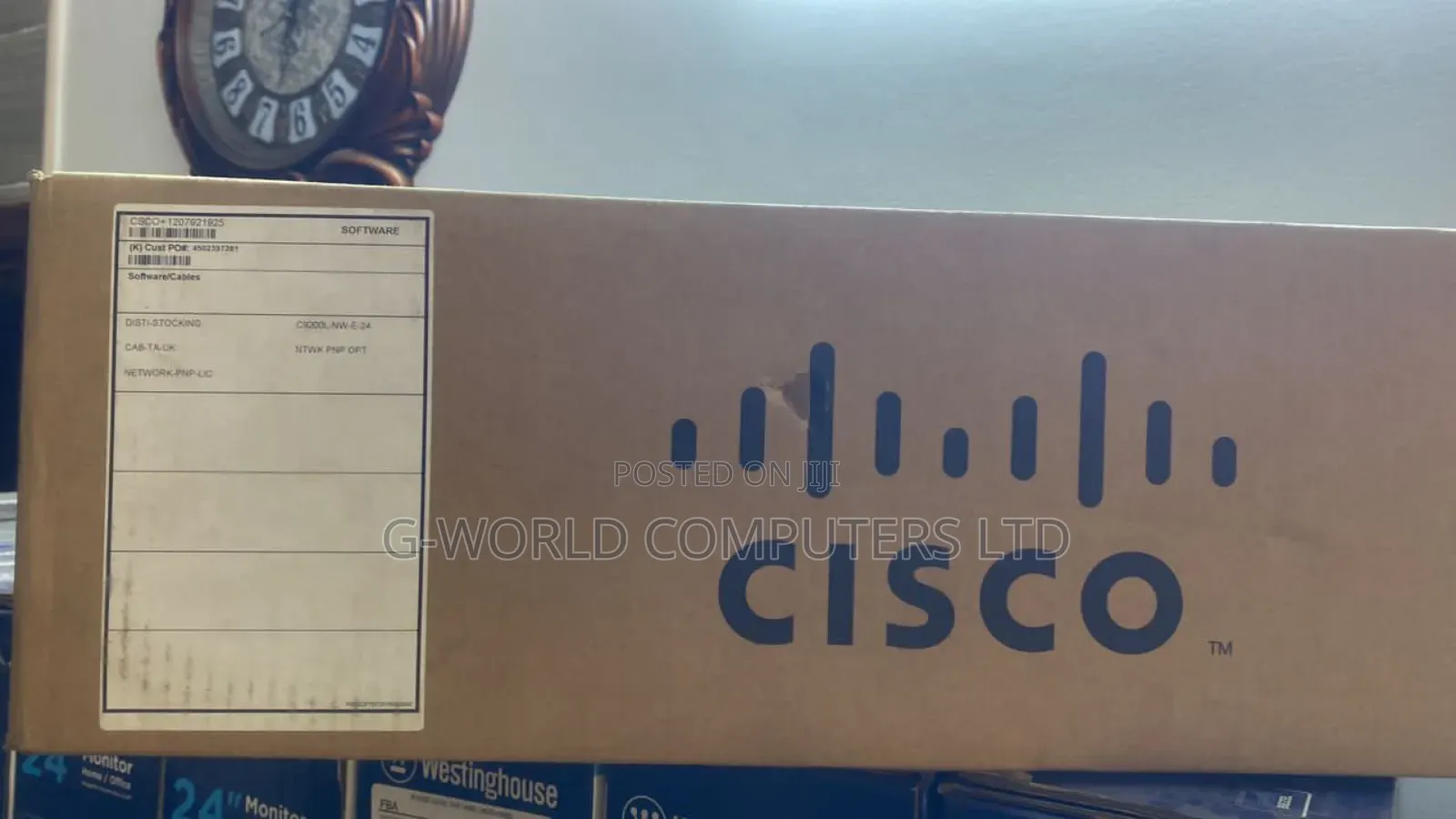 C9200l-24p-4g-E Gigabit Poe+ Switch + 4x 1g SFP