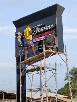 3D Signage Pylons and All Types of Signages
