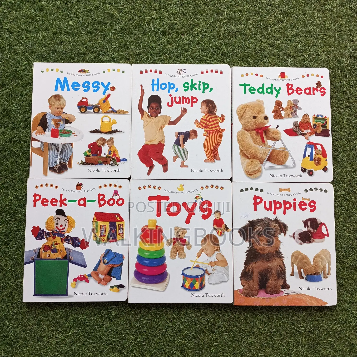Say and Point Board Books for Toddlers