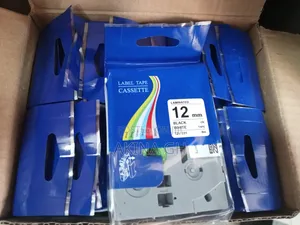 Label Tape Cassette for Brother Printer 12mm