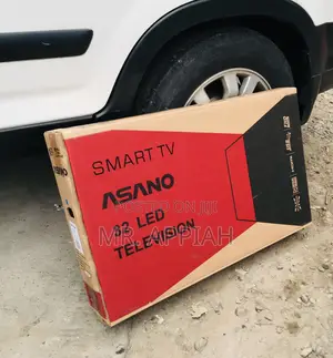 Asano 32 Inch Digital Satellite Smart Television,Black