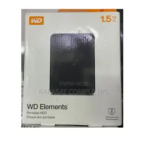 1.5tb Wd Elements Portable External Hard Disk Drive