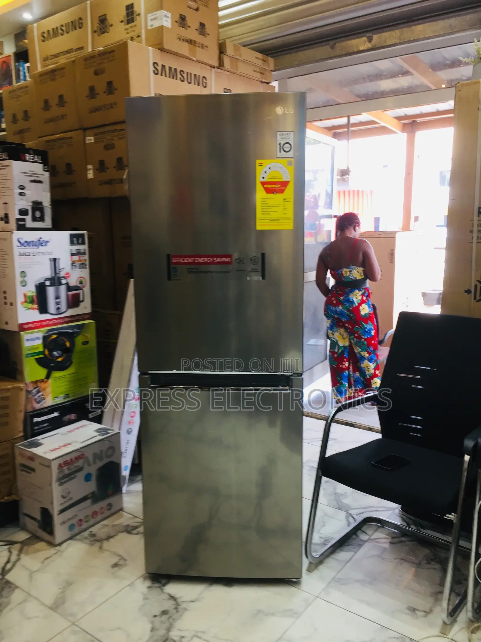 Big Capacity Fridge Lg Double Door GC-B399NLJM