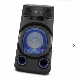 Sleek Sony MHC-V13 Audio System With Bluetooth(Black).