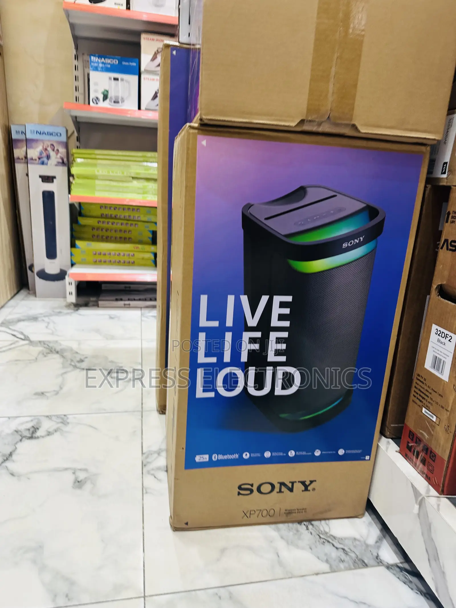 Amazing  New Sleek Bluetooth Speaker SRS Xp700 Sony
